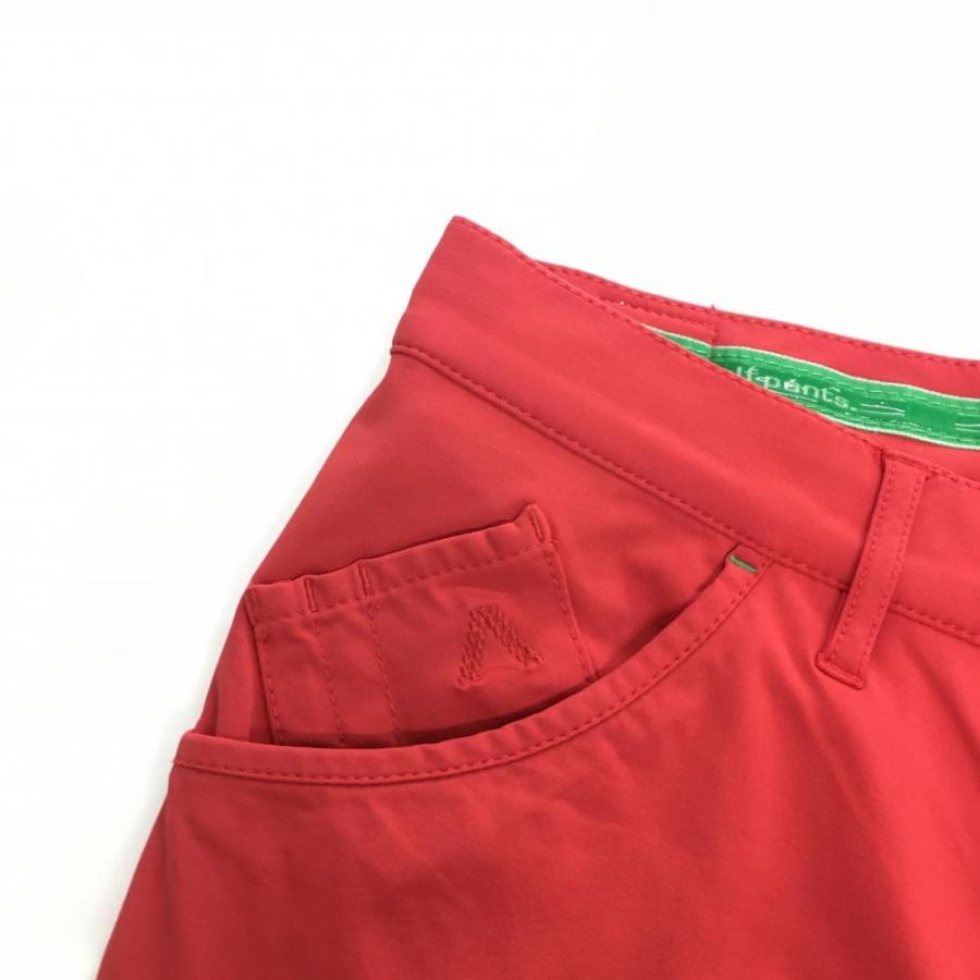 ALBERTO（アルベルト） 【美品】アルベルト ストレッチパンツ レッド