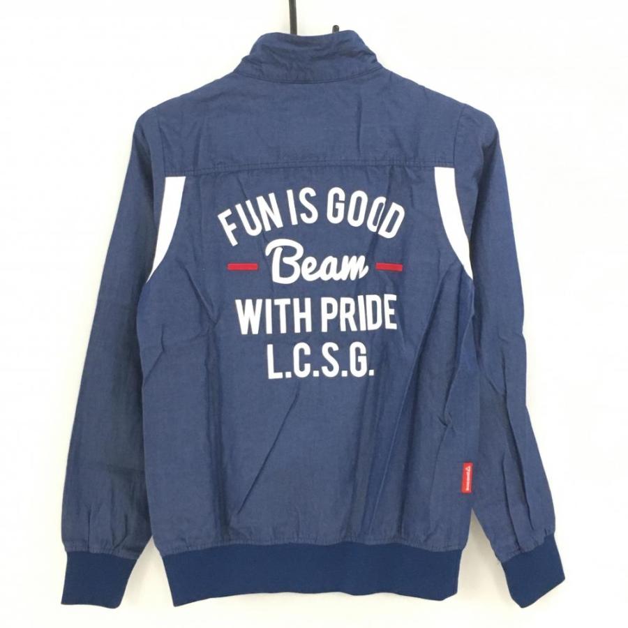 【ルコックゴルフ】人気ロゴマーク×総柄デザイン 長袖ゴルフブルゾンジャケットL le coq sportif ルコック ゴルフジャケット 長袖 メンズ ゴルフ