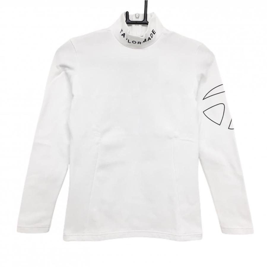 TaylorMade/テーラーメイド 長袖ジップシャツ【ホワイト/O】新品！ メンズウェア