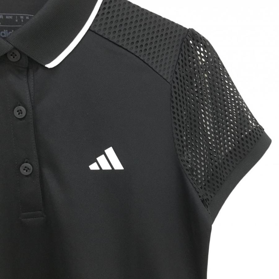 adidas ブラック 半袖　ポロシャツ　ゴルフ 楽天市場】アディダス ゴルフウェア ポロシャツ 半袖 レディース