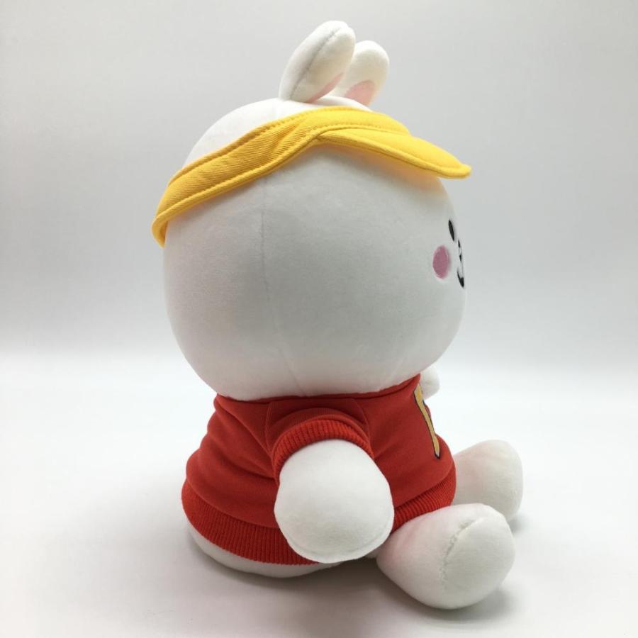 未使用品】ラインフレンズ ヘッドカバー(DR) 白×オレンジ