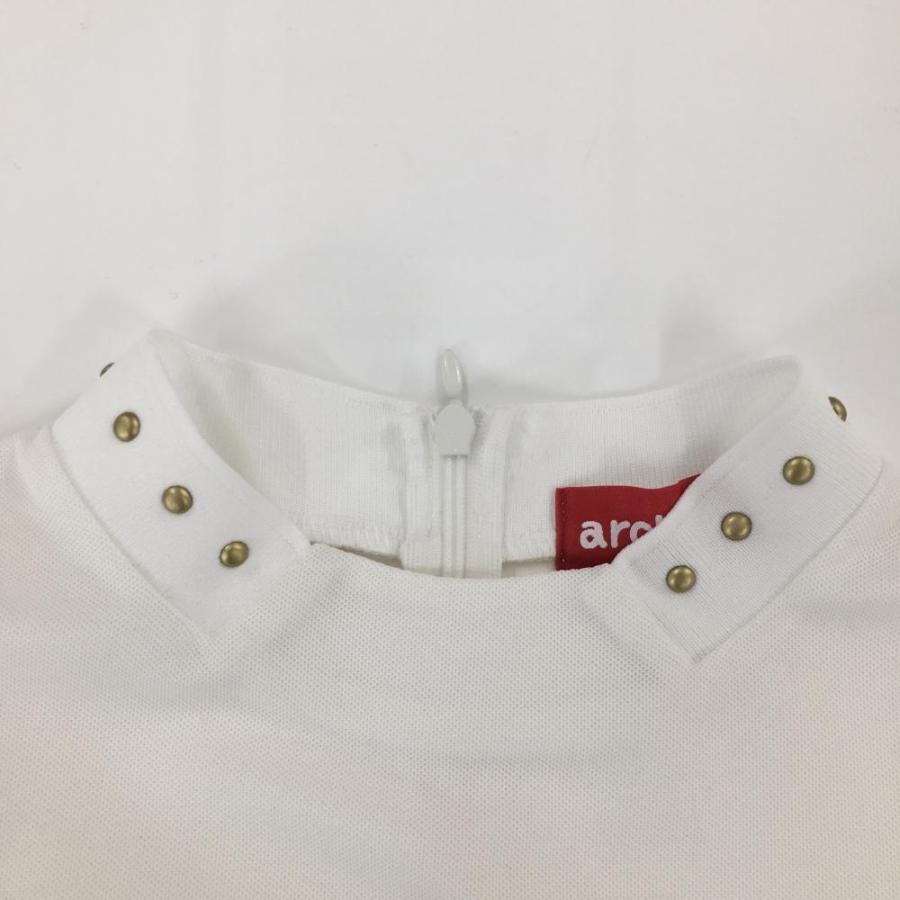 archivio（アルチビオ） 【美品】アルチビオ 半袖ハイネックシャツ 白