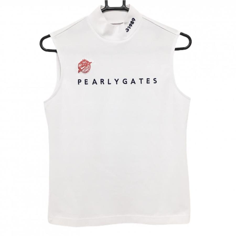 PEARLY GATES 【美品】パーリーゲイツ ノースリーブハイネックシャツ
