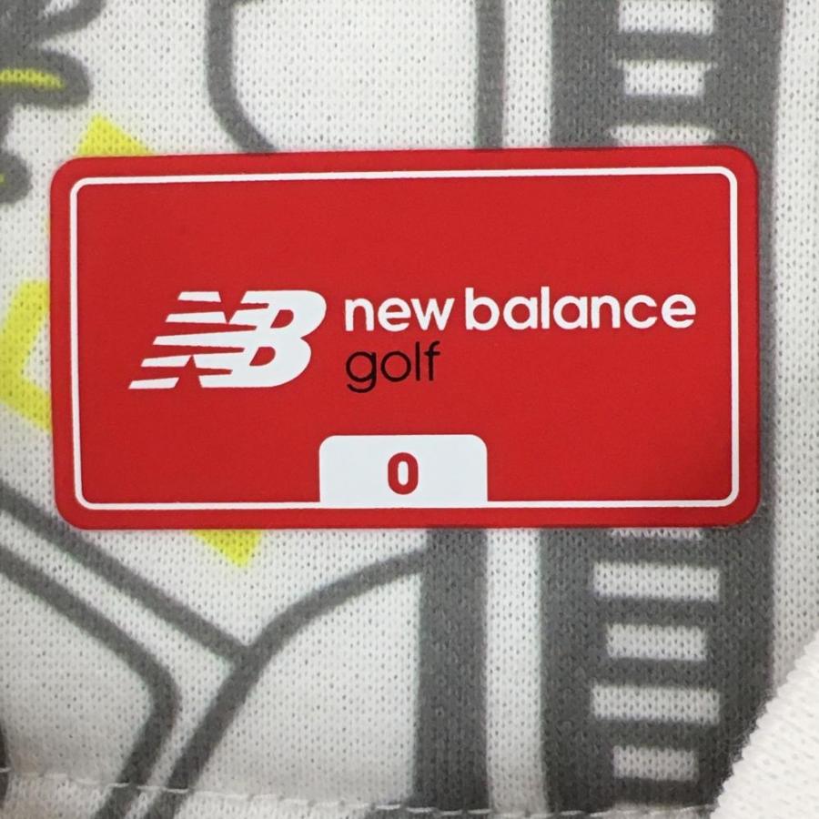 New Balance - 【新品】ニューバランスゴルフ ジャケットブルゾン 白×グレー スニーカー柄 レディース 0(S) ゴルフウェア New Balance New Balance Golf（ニューバランスゴルフ） 【新品】ニューバランス