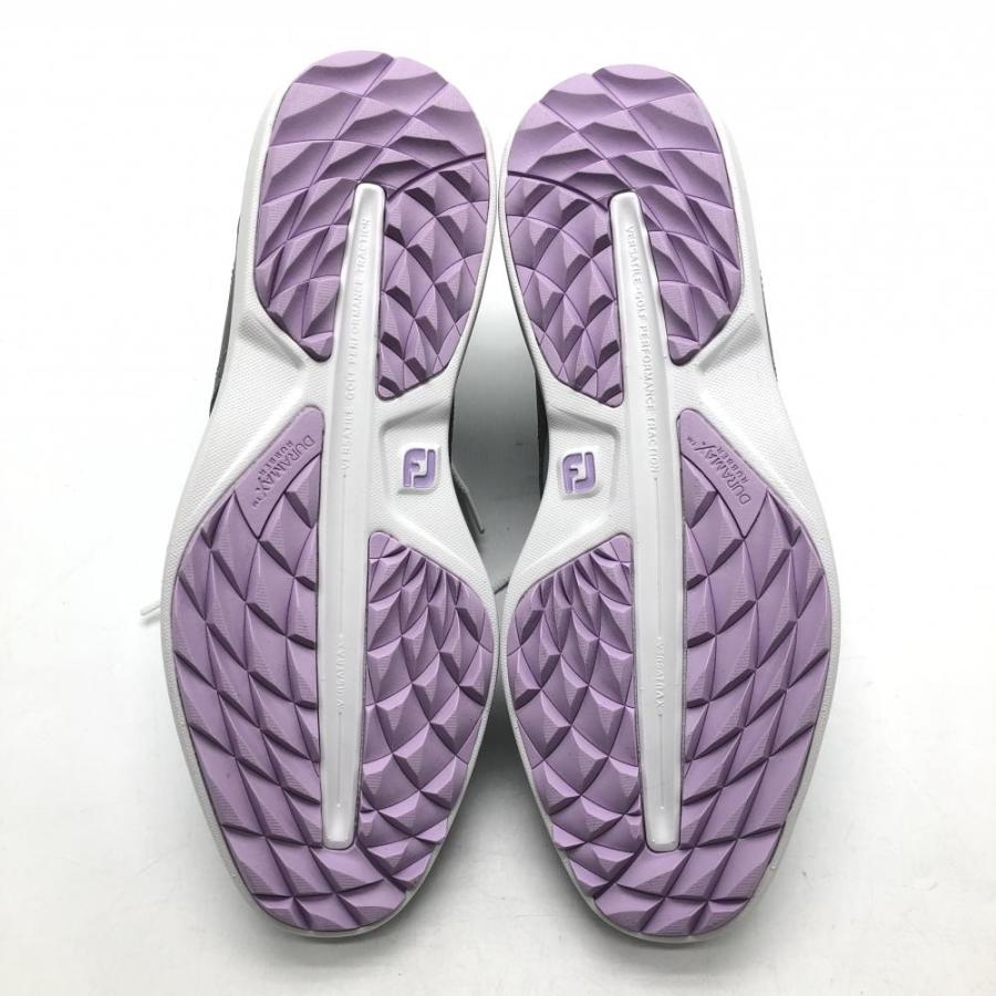 FootJoy - 【未使用品】フットジョイ ゴルフシューズ 白×シルバー 97897J トラディションズ  レディース 24.5 ゴルフウェア 2023年モデル FootJoy FootJoy（フットジョイ） 【未使用品】フットジョイ ゴルフシューズ 白