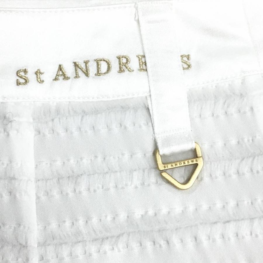 St ANDREWS 【超美品】セントアンドリュース スカート 白 フリンジ