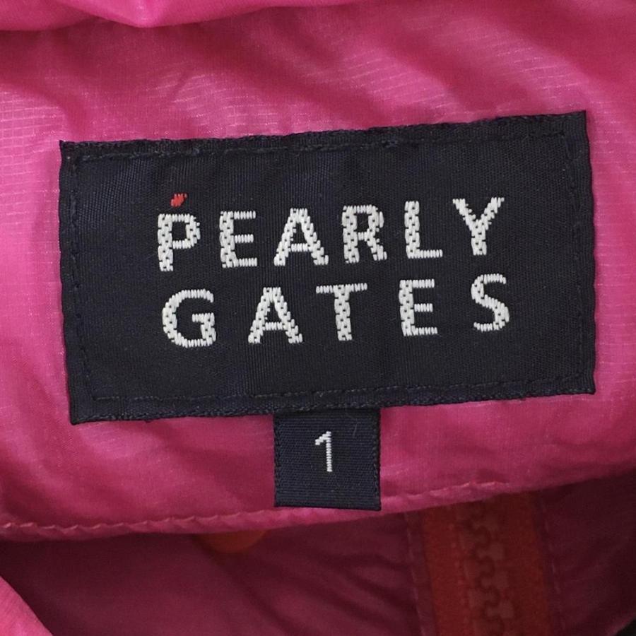 PEARLY GATES（パーリーゲイツ） 2WAYナイロンダウンジャケット ピンク