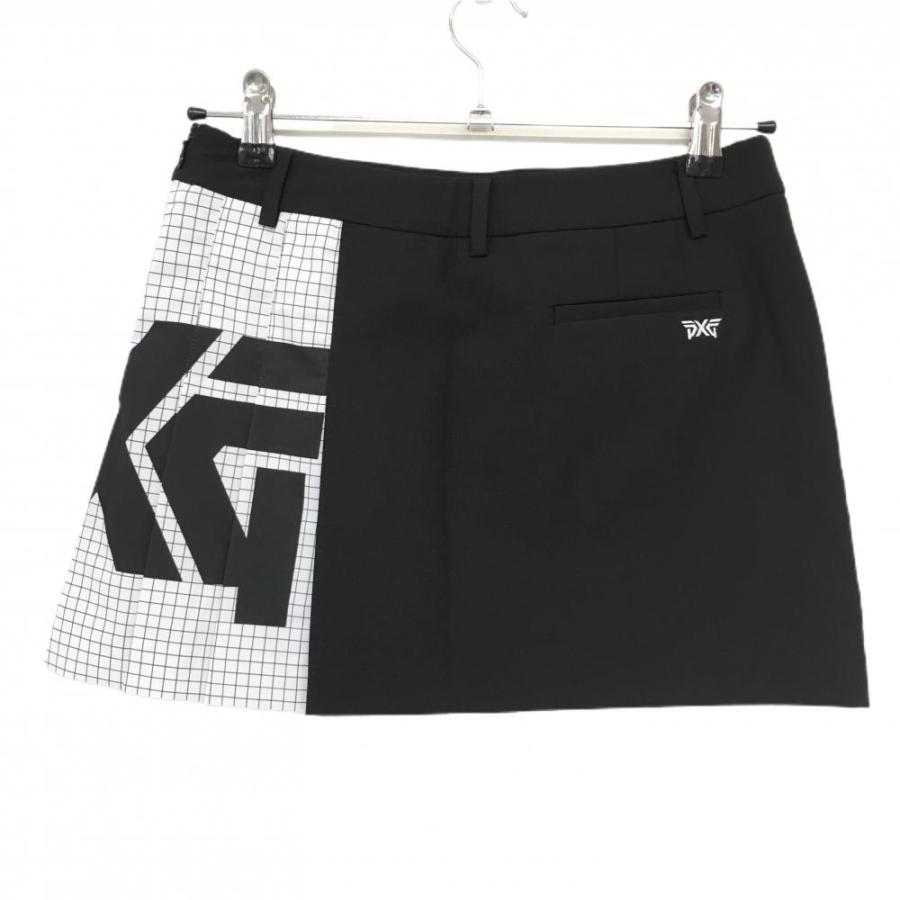 PXG 【超美品】パーソンズエクストリームゴルフ スカート 黒×白