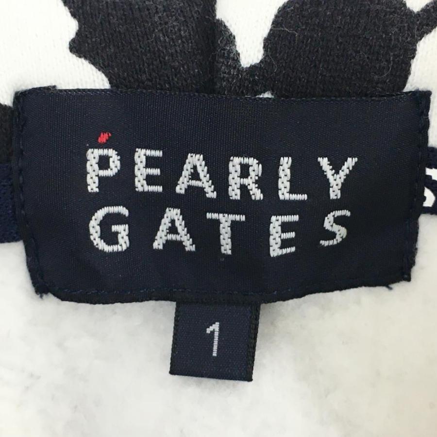 パーリーゲイツ　スヌーピー  ジャケット PEARLY GATES パーリーゲイツ×PEANUTS ジップパーカー 黒×白