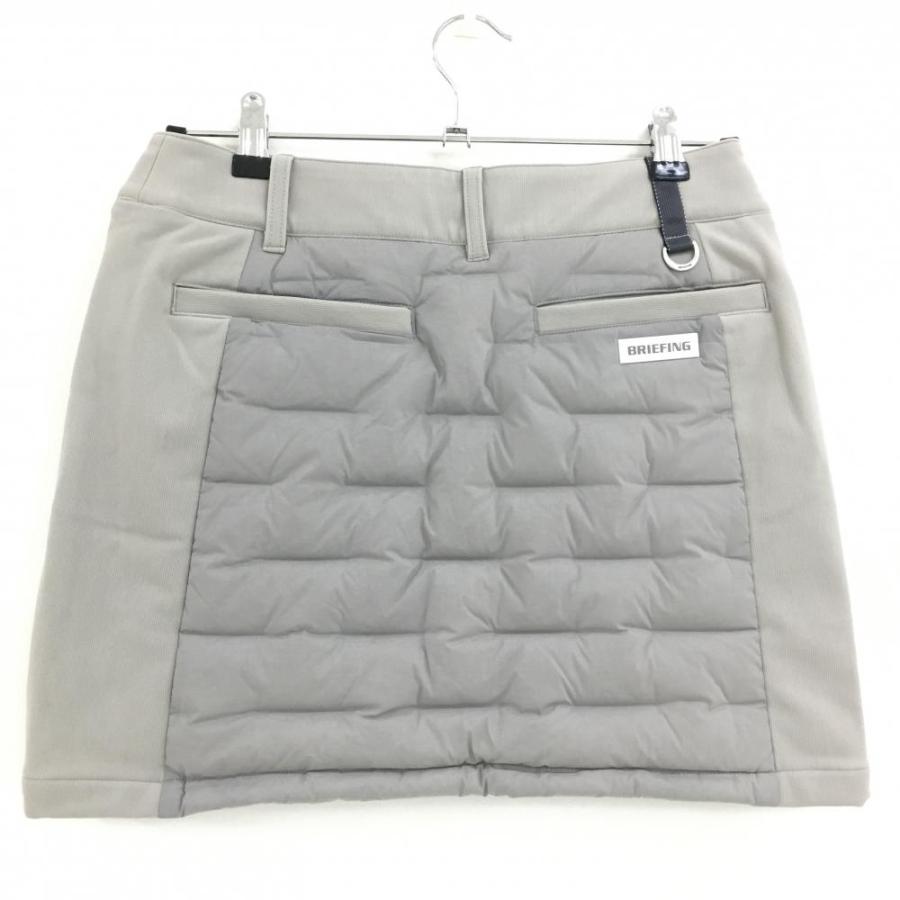BRIEFING ブリーフィング　グレー ゴルフスカート　M BRIEFING GOLF 【新品】ブリーフィング 切替ダウンスカート