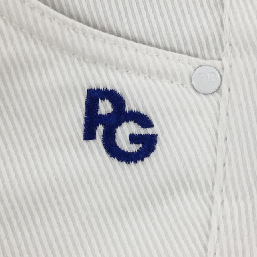 PEARLY GATES 【超美品】パーリーゲイツ パンツ 白 無地 ロゴ