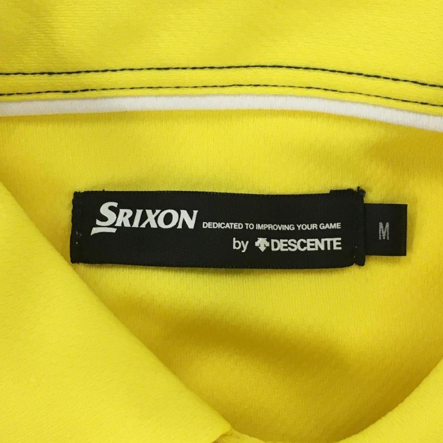 SRIXON 【超美品】スリクソンバイデサント 半袖ポロシャツ イエロー