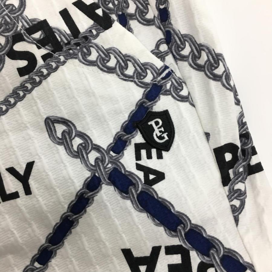 PEARLY GATES（パーリーゲイツ） 【新品】パーリーゲイツ パンツ 白×黒