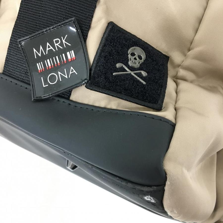 MARK&LONA ボストンバッグ ゴルフ MARK&LONA（マークアンドロナ） ボストンバッグ ライトブラウン×黒
