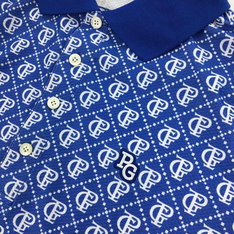 PEARLY GATES 【超美品】パーリーゲイツ 半袖ポロシャツ ブルー