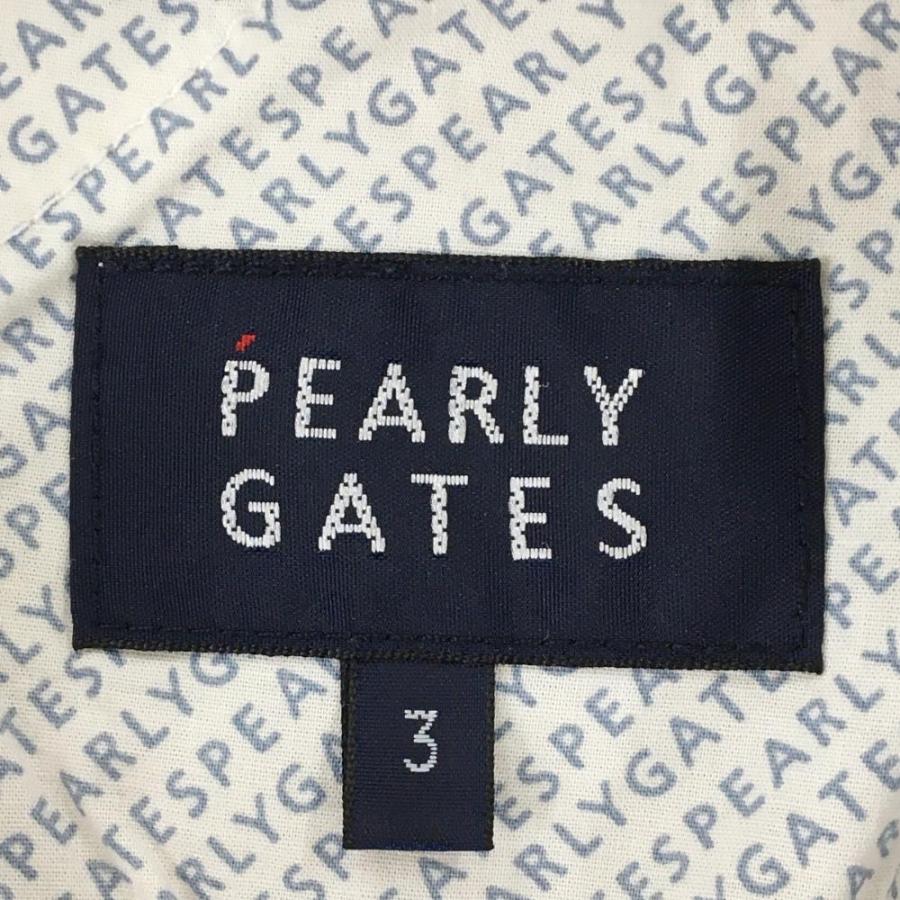 PEARLY GATES（パーリーゲイツ） ハーフパンツ 白×黒 格子チェック