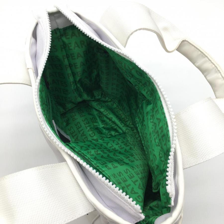 PEARLY GATES パーリーゲイツ カートバッグ 白×グリーン