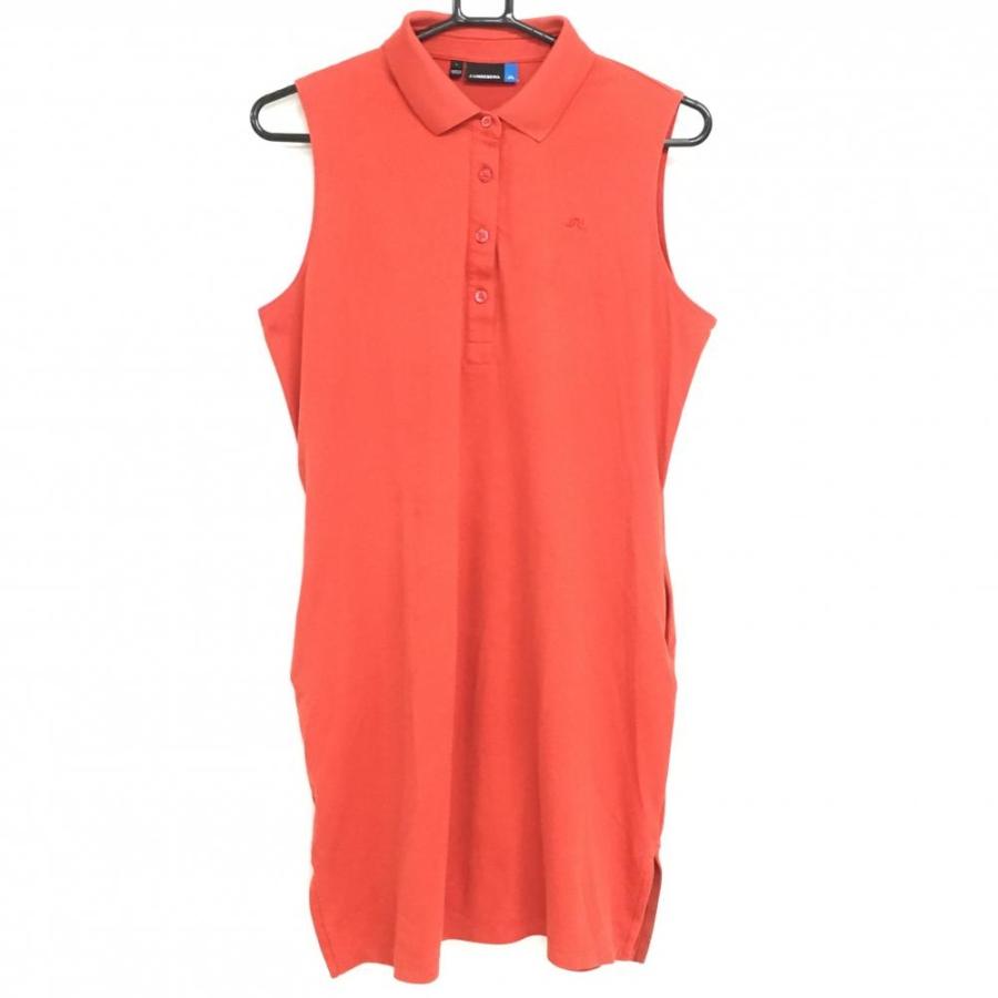 J.LINDEBERGジェイリンドバーグ ワンピース 30,800円 J.LINDEBERG（ジェイリンドバーグ） ノースリーブワンピース レッド