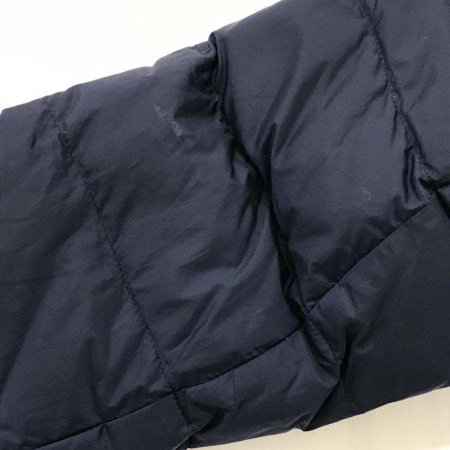 Kappa（カッパ） 【美品】カッパ ダウンジャケット ネイビー 軽量 ロゴ
