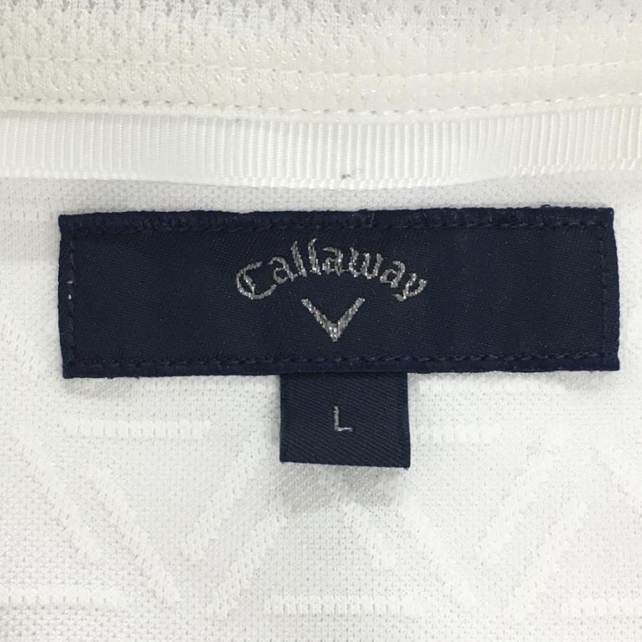 Callaway（キャロウェイ） 【超美品】キャロウェイ 半袖ポロシャツ 白