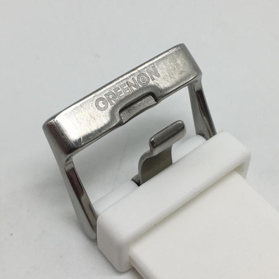 GREENON（グリーンオン） 【美品】グリーンオン ザ ゴルフウォッチ 白