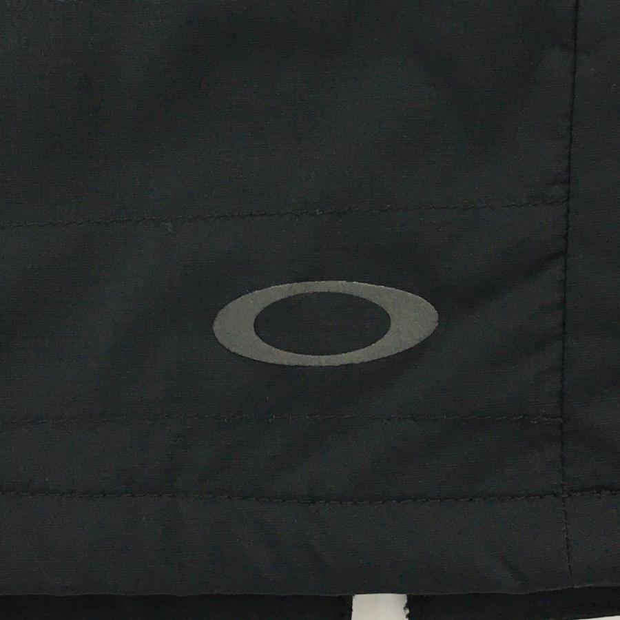 OAKLEY（オークリー） 襟付き中綿ジャケット 黒 スナップボタン メンズ