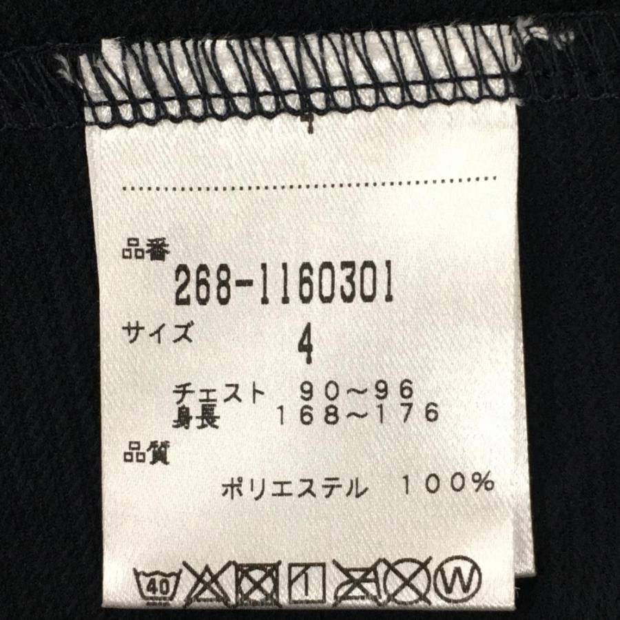 PGG 【新品】PGGパーリーゲイツ 半袖ポロシャツ 黒 サイドロゴ