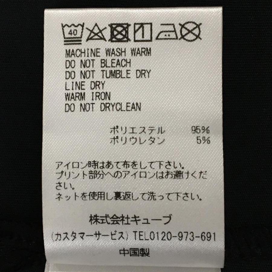 新品★MARK＆LONA ノースリーブハイネックシャツ 白×黒ロゴ 40 MARK&LONA（マークアンドロナ） 【超美品】マークアンドロナ 半袖