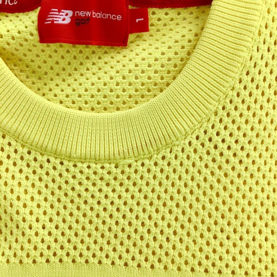 New Balance Golf（ニューバランスゴルフ） ニットベスト イエロー
