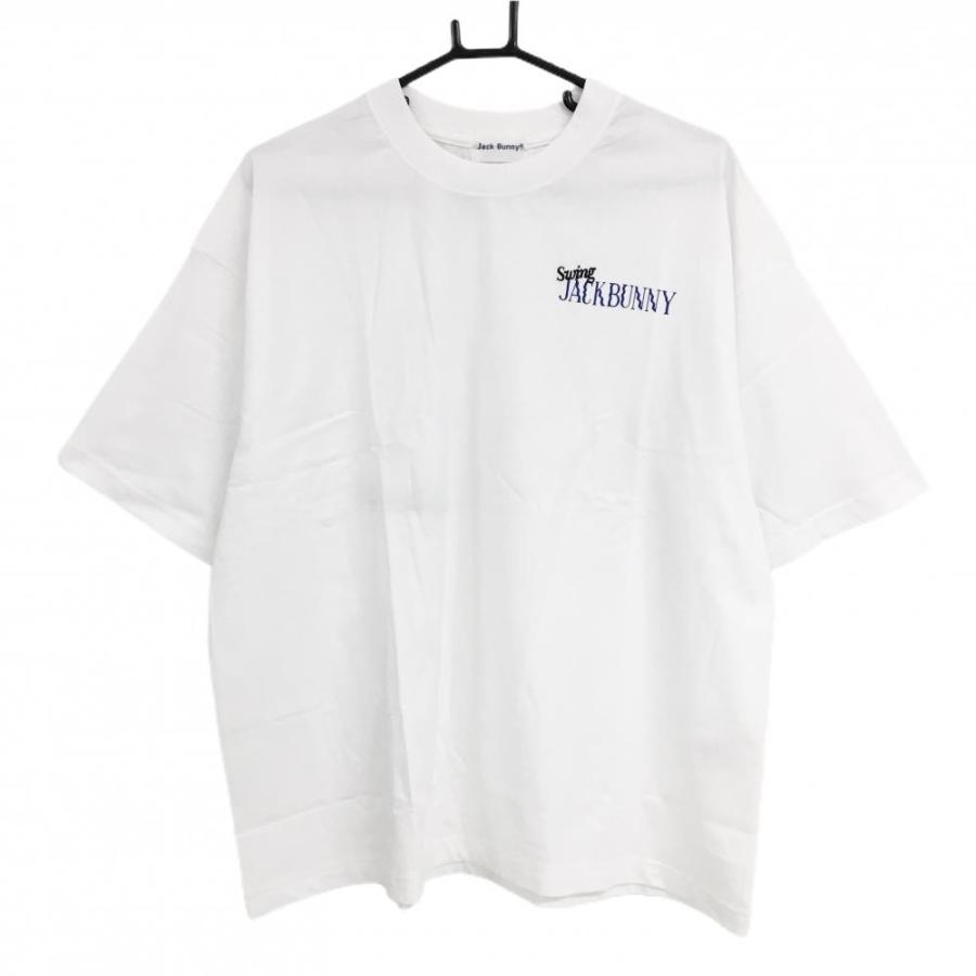 JACK BUNNY ホワイト Tシャツ Jack Bunny!!（ジャックバニー） 【未使用品】ジャックバニー Tシャツ