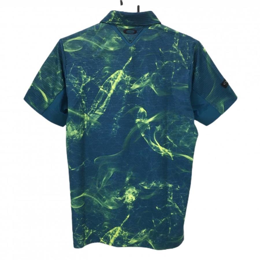 OAKLEY（オークリー） 【超美品】オークリー 半袖ポロシャツ グリーン