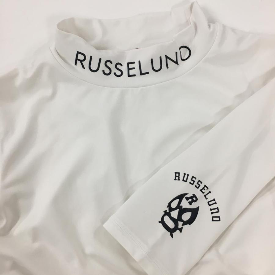 Russeluno（ラッセルノ） 【美品】ラッセルノ 長袖ハイネックシャツ 白