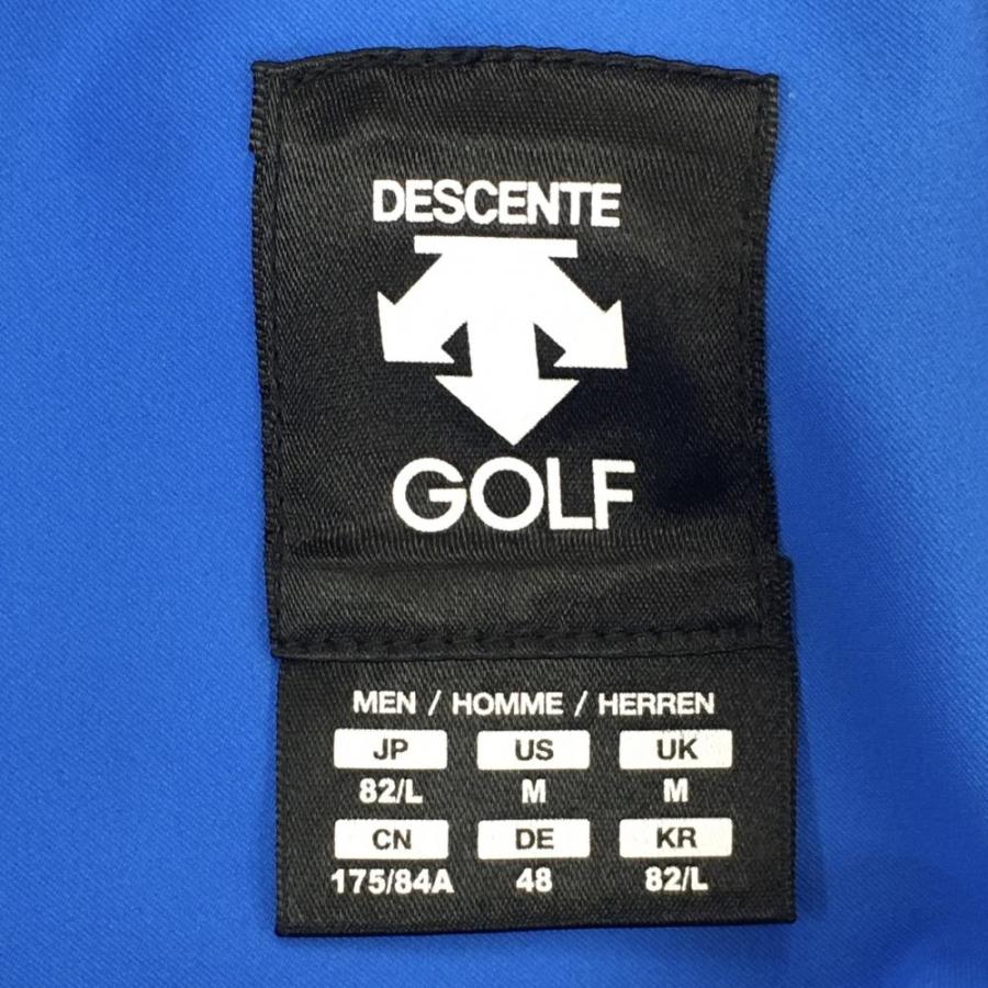 DESCENTE GOLF デサントゴルフ ハーフパンツ ブルー系 シンプル バック