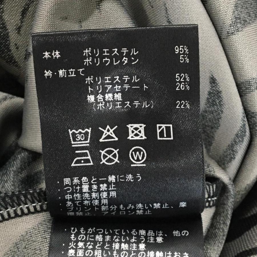 DESCENTE GOLF 【超美品】デサントゴルフ 半袖ポロシャツ 黒×グレー