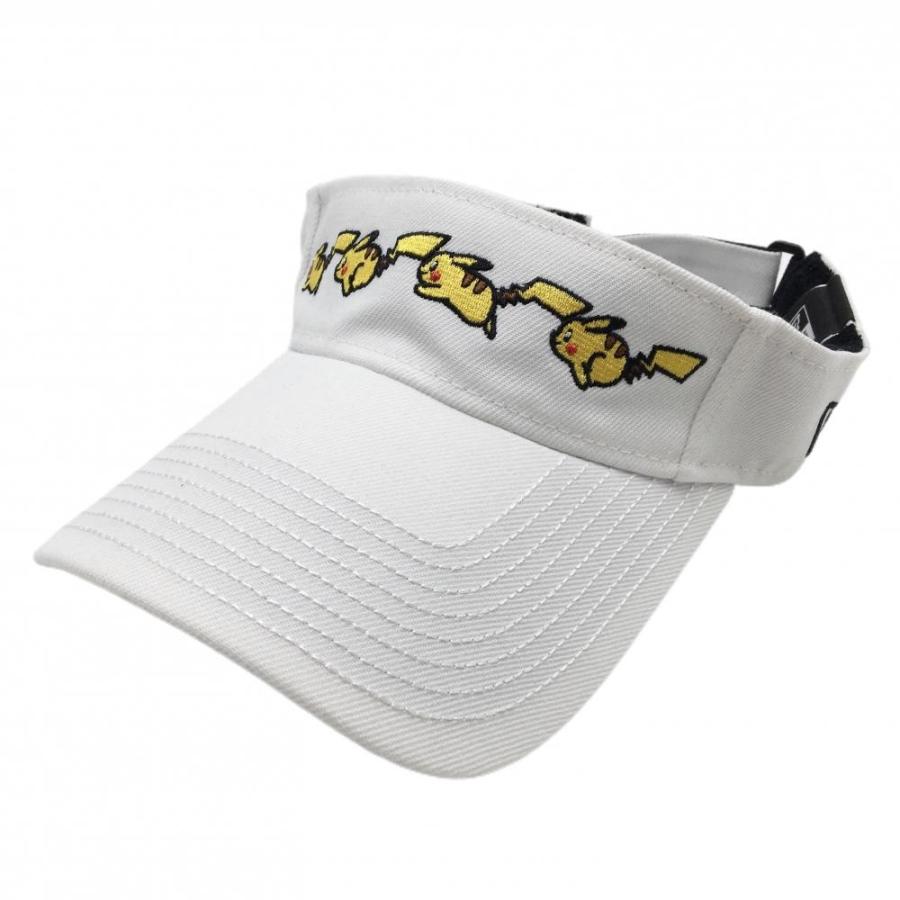 NEW ERA（ニューエラ） 【美品】ニューエラ×ポケモン サンバイザー 白