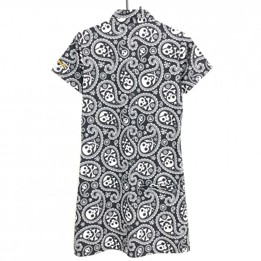 新品未使用　LoudMouth 波模様 ポロワンピース LOUDMOUTH（ラウドマウスゴルフ） 【超美品】ラウドマウス 半袖ポロ