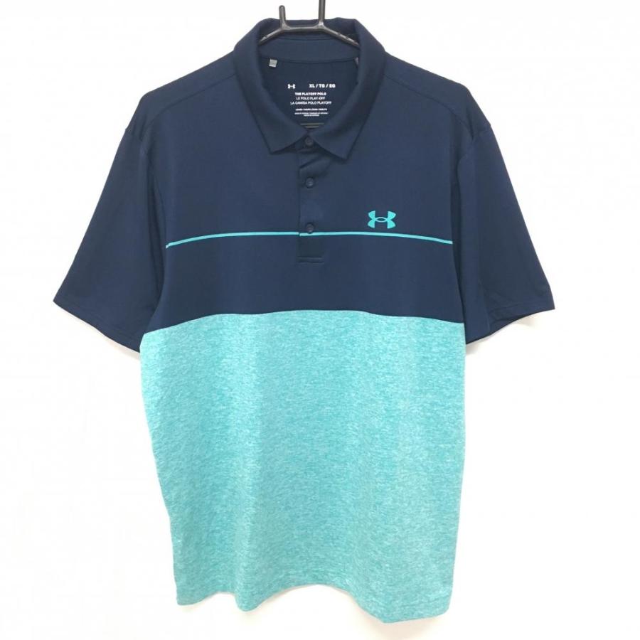 UNDER ARMOUR（アンダーアーマー） 半袖ポロシャツ ネイビー