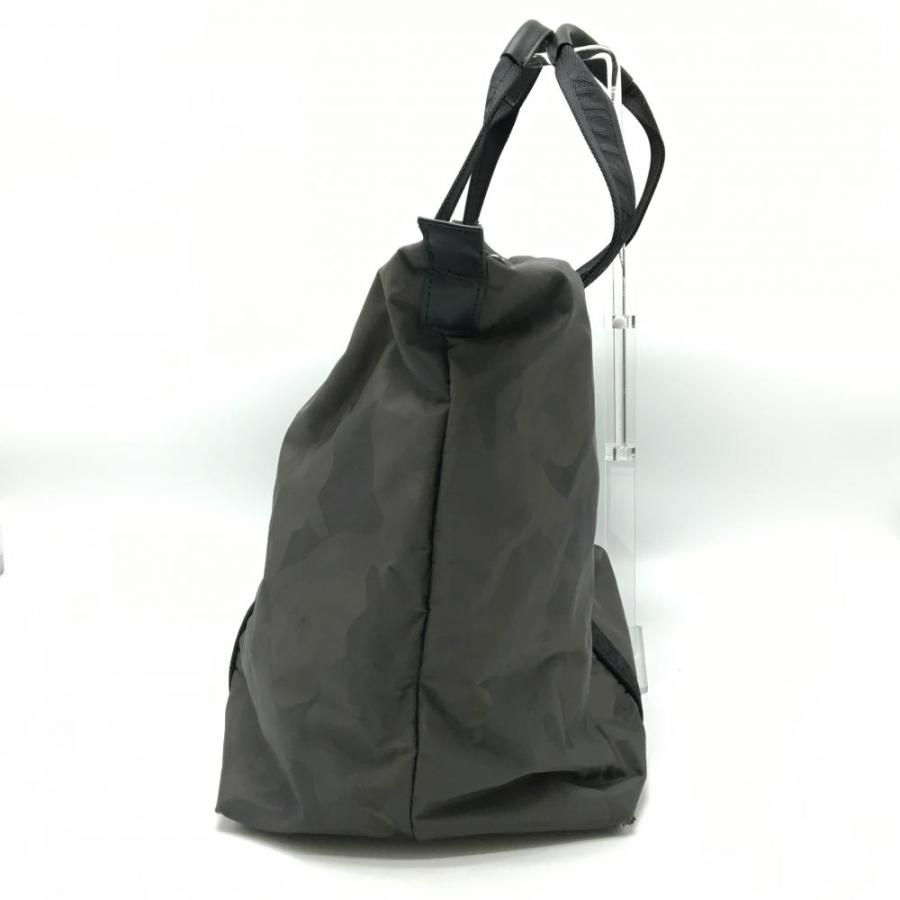 マークアンドロナ　ボストンバッグ　カモフラ　グレー系　スカル　ゴルフ MARK&LONA（マークアンドロナ） 【美品】マークアンドロナ ボストン