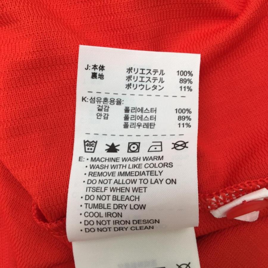 NIKE（ナイキ） 【美品】ナイキゴルフ 半袖ポロシャツ レッド 上部