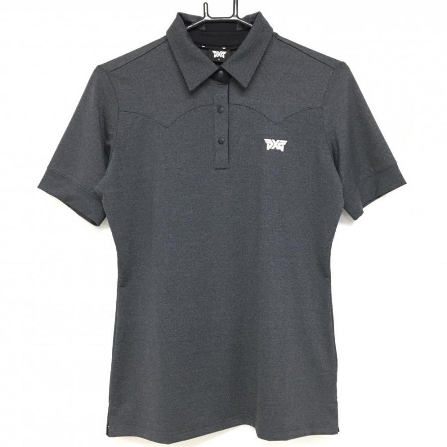 PXG 【新品】パーソンズエクストリームゴルフ 半袖ポロシャツ 杢グレー