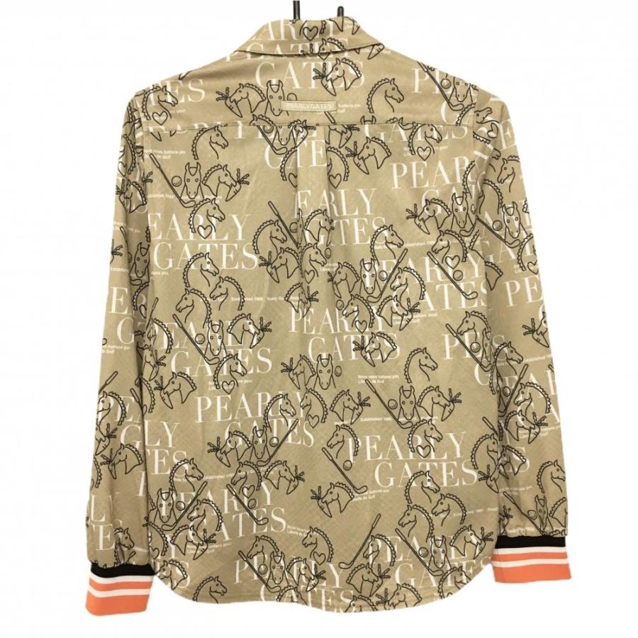 PEARLY GATES 【美品】パーリーゲイツ 長袖ポロシャツ ライト