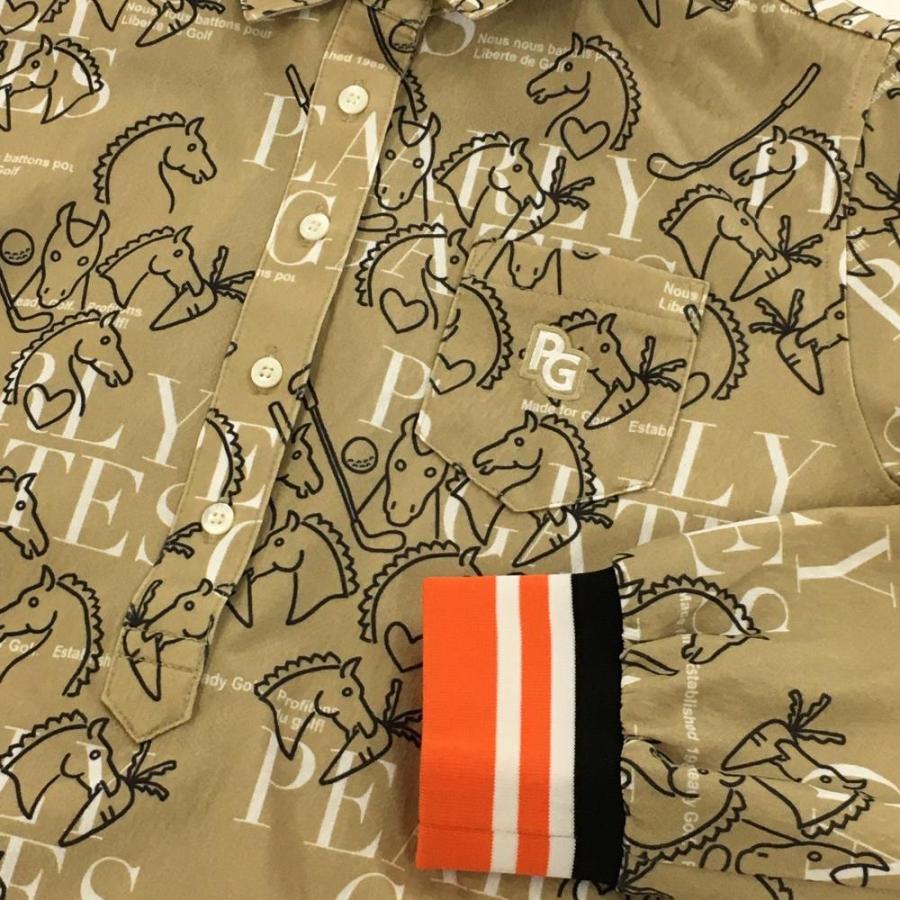 PEARLY GATES 【美品】パーリーゲイツ 長袖ポロシャツ ライト