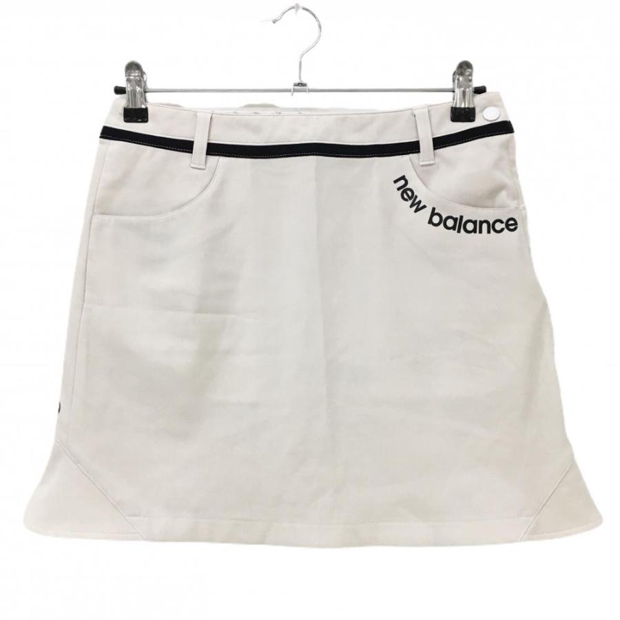 New Balance Golf（ニューバランスゴルフ） スカート アイボリー×黒