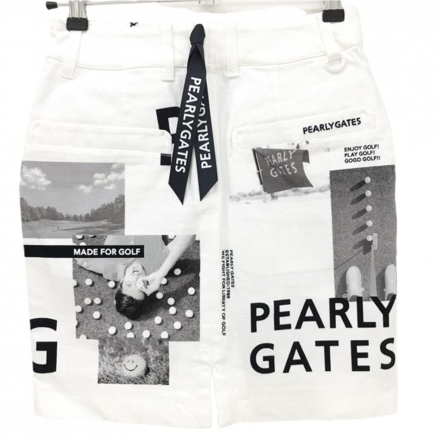 PEARLY GATES（パーリーゲイツ） 【新品】パーリーゲイツ スカート 白