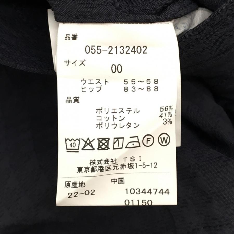 【新品】パーリーゲイツ ショートパンツ ダークネイビー×レッド 総柄織生地 ロゴ刺しゅう レディース 00(XS) ゴルフウェア PEARLY GATESの画像