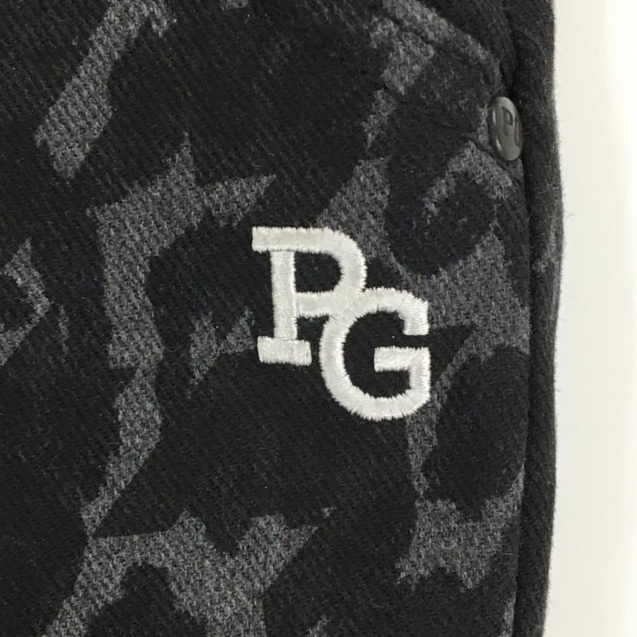 【新品】パーリーゲイツ スカート グレー×黒 千鳥柄 レオパード ストレッチ レディース 00(XS) ゴルフウェア PEARLY GATESの画像