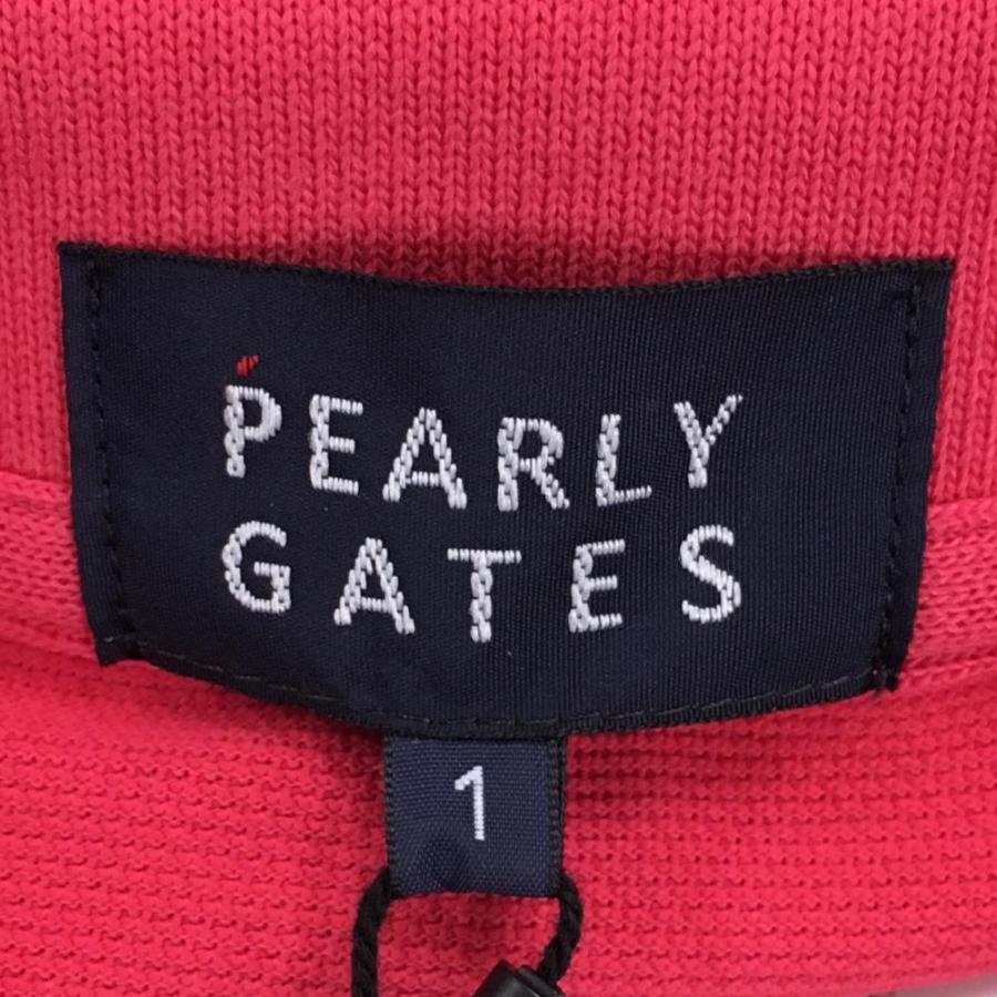 新品 パーリーゲイツ 半袖 ワンピース サイズ1 ピンク　送料込み PEARLY GATES（パーリーゲイツ） 【新品】パーリーゲイツ 半袖ポロ