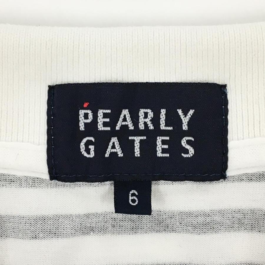 PEARLY GATES パーリーゲイツ×スポンジボブ 半袖ポロシャツ 白