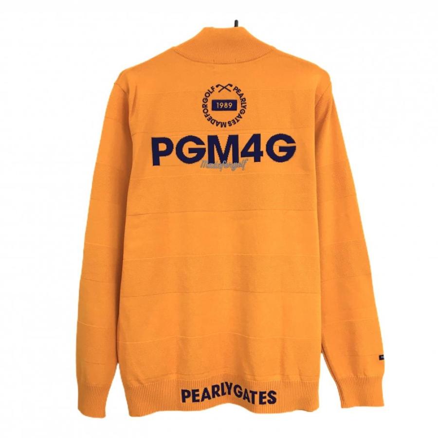 PEARLY GATES オレンジ ジャケット PEARLY GATES 【新品】パーリーゲイツ ニットジャケット