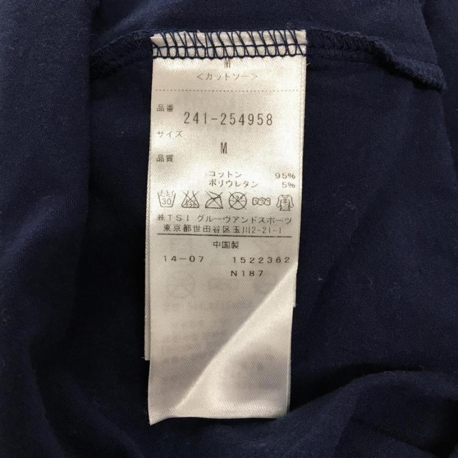 Callaway（キャロウェイ） 長袖ハイネックシャツ ネイビー×レッド 袖